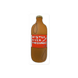 Oyster River Winegrowers Cider bottle sticker