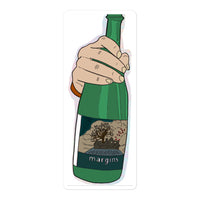 Margins Wine Bottle Sticker